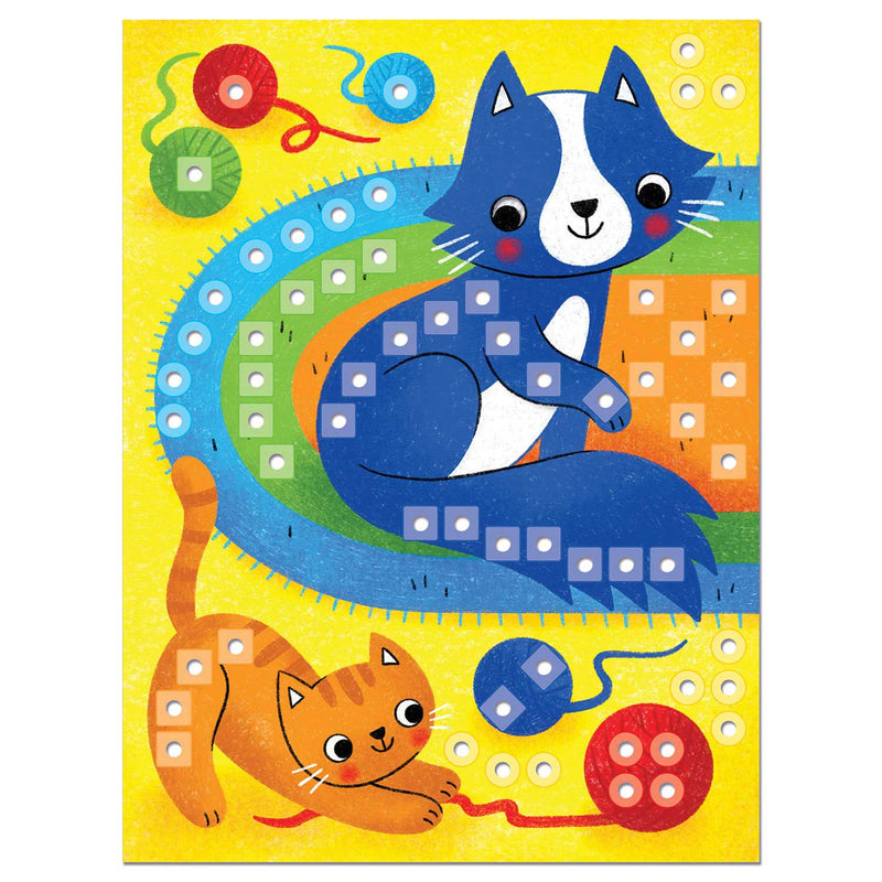 ギャラリービューアに画像をロードする, Quercetti mozaïek speelgoed dieren - fantacolor 180dlg creatief.