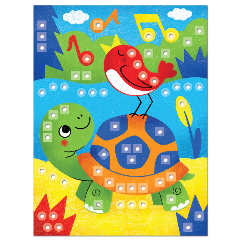 ギャラリービューアに画像をロードする, Quercetti mozaïek speelgoed dieren - fantacolor 180dlg creatief.