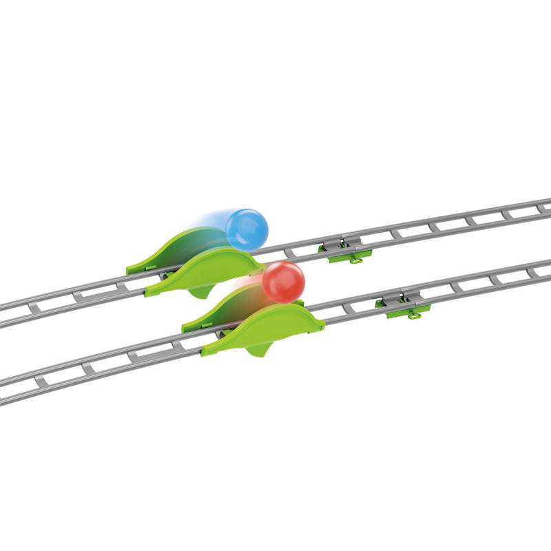 Afbeelding laden in galerijviewer, Quercetti knikkerbaan skyrail league 7,5 meter racebaan speelgoed.
