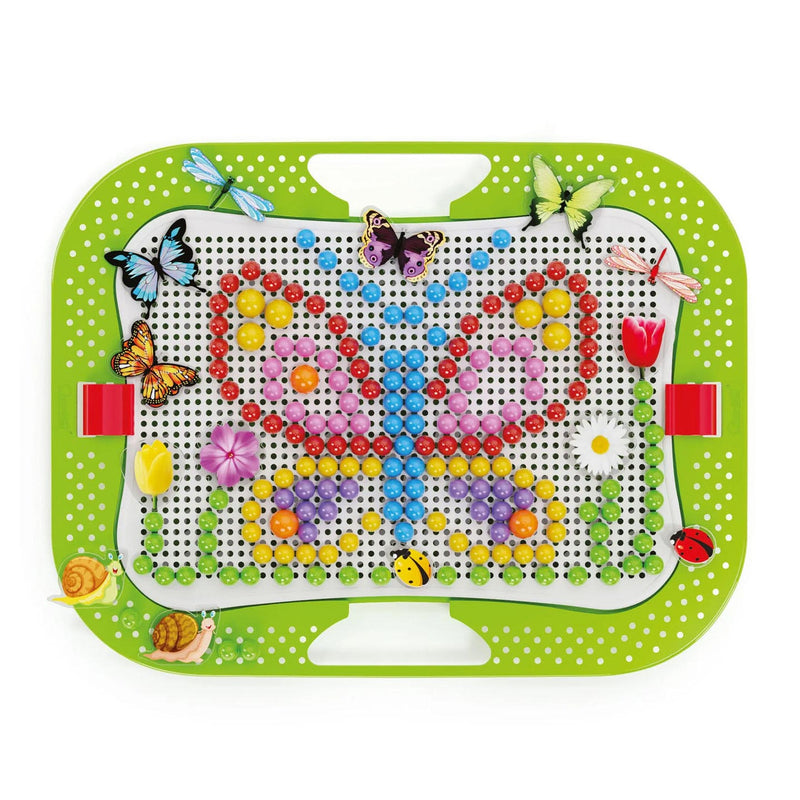 Chargez l'image dans la visionneuse de la galerie, Quercetti natuur plezier fun en pegs insteek mozaïek, 316dlg.