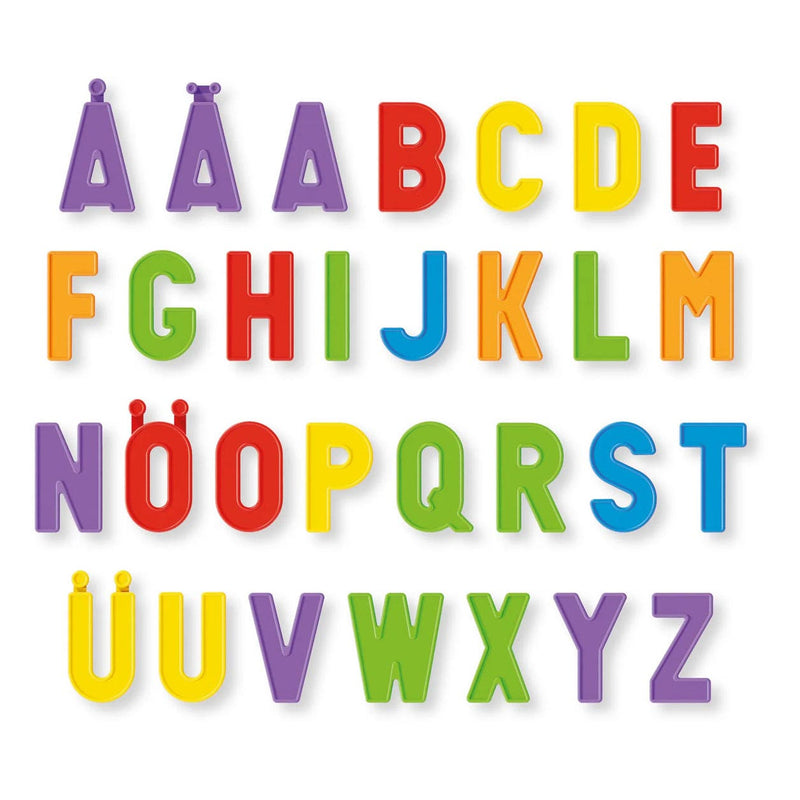 Afbeelding laden in galerijviewer, Quercetti magnetico letters basic magneetletters 65-delig
