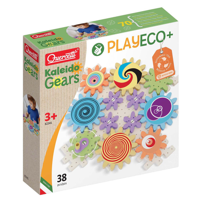 Load image into Gallery viewer, Quercetti kaleido gears play eco tandwielenset, 38dlg.