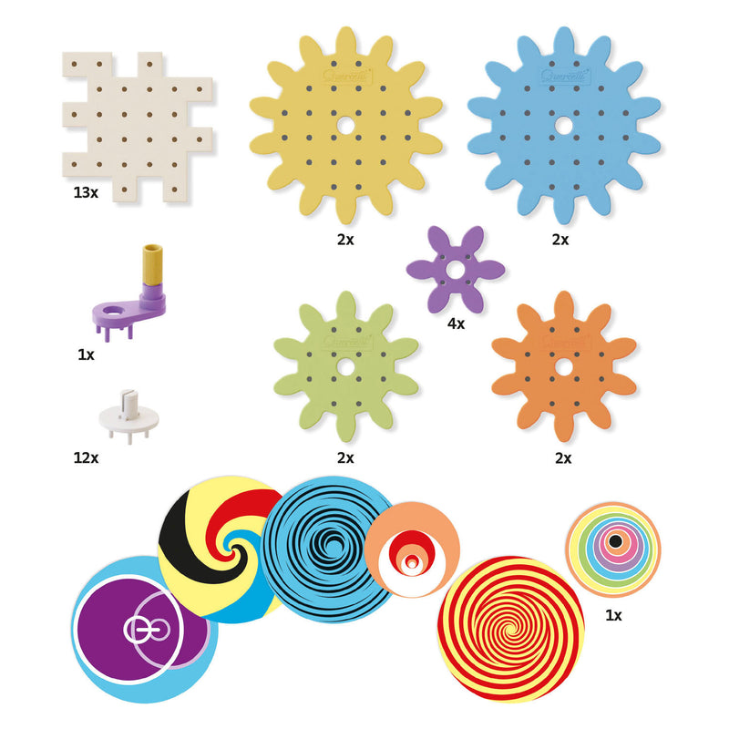 Afbeelding laden in galerijviewer, Quercetti playeco kaleidogears
