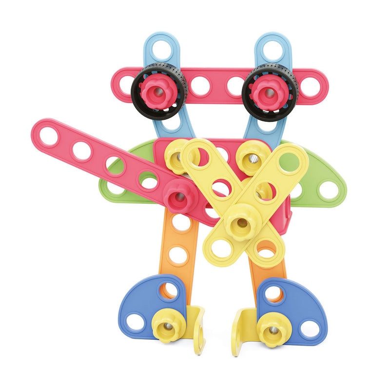 Load image into Gallery viewer, Quercetti tecno play eco constructie bouwset, 52dlg.