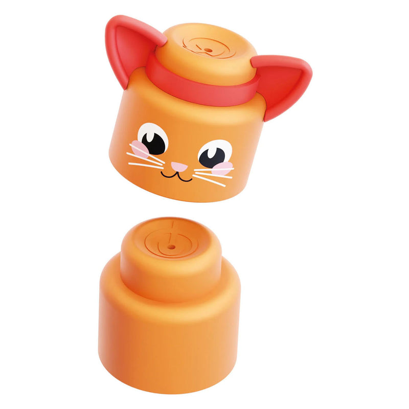 Chargez l'image dans la visionneuse de la galerie, Quercetti bouwset momy soft dieren - 12 zachte blokken voor baby's.