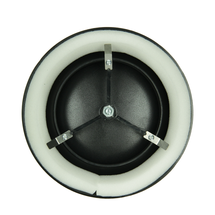 Afbeelding laden in galerijviewer, Renson 1068944 - inbouw afzuigventiel pvc 736 (dia 100) str 9005 (zwart) | 2 stuks
