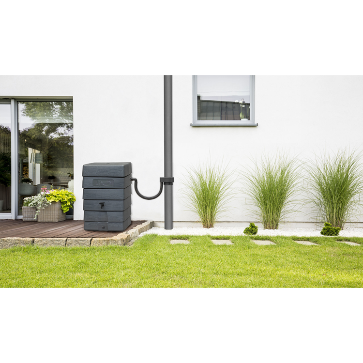 Chargez l'image dans la visionneuse de la galerie, Harcostar 1066443 - regenton muurtank grijs 168l | 2 stuks