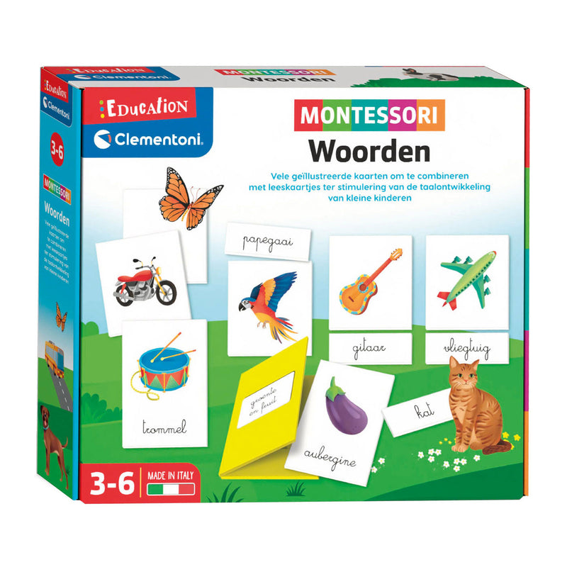 Load image into Gallery viewer, Clementoni Education Montessori Eerste Woorden