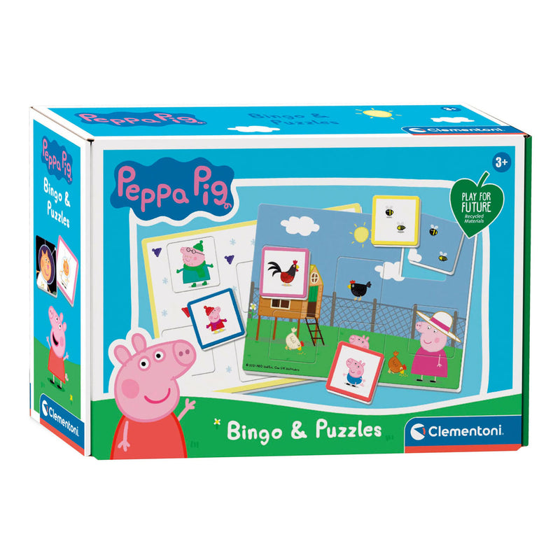 Load image into Gallery viewer, Clementoni Peppa Pig Bingospel
