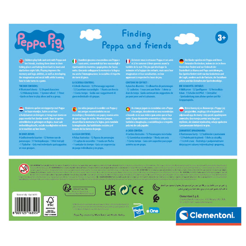 Load image into Gallery viewer, Clementoni Peppa Pig Zoek en Vind Bordspel