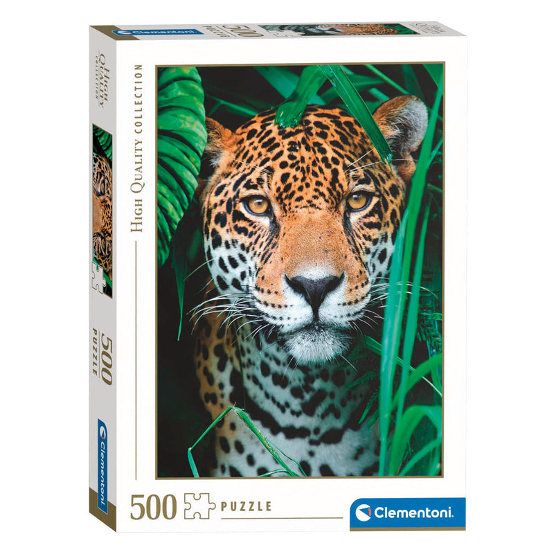 Load image into Gallery viewer, Clementoni puzzel jaguar in de jungle, 500st.