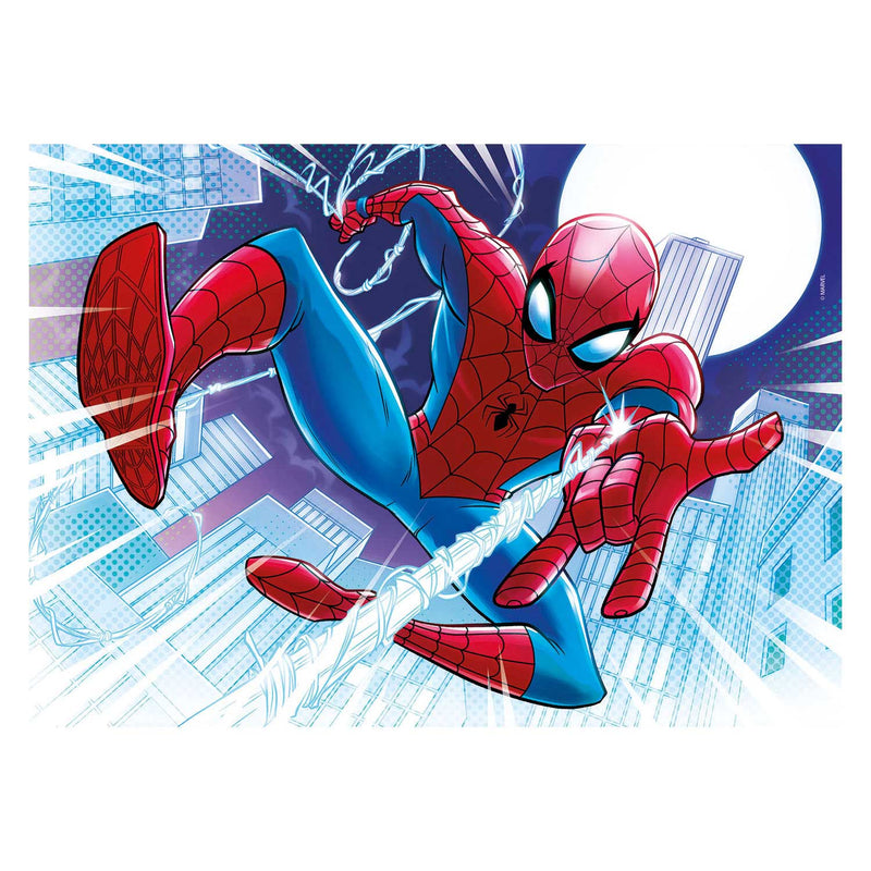 Load image into Gallery viewer, Clementoni Glow in the Dark Puzzel Spiderman, 104st.
