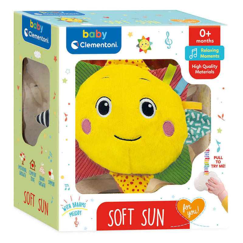 Cargue la imagen en el visor de la galería, Clementoni Baby Zacht Muziekdoosje Zon