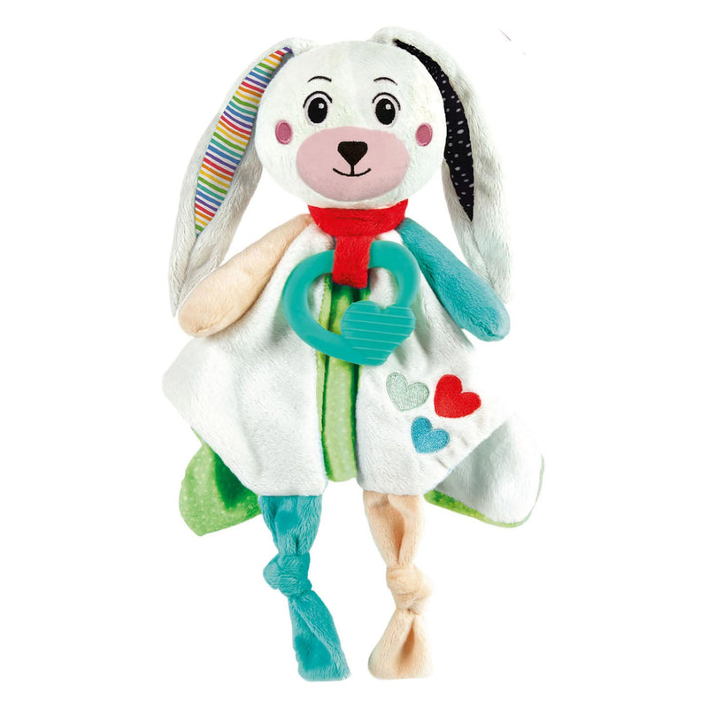 Cargue la imagen en el visor de la galería, Clementoni Baby Knuffeldoekje Konijn