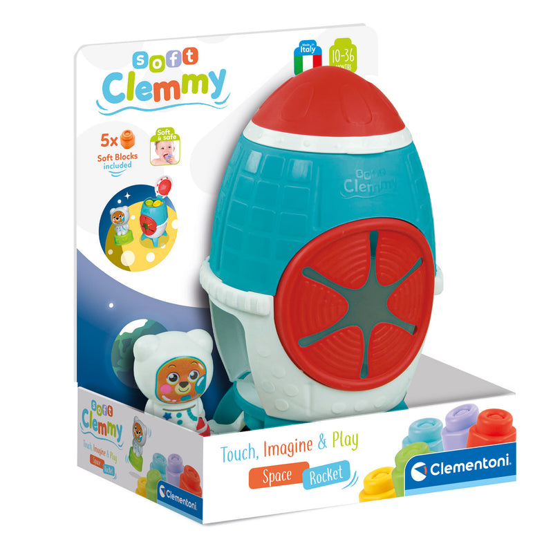 Load image into Gallery viewer, Clementoni baby clemmy - sensory raket met blokken
