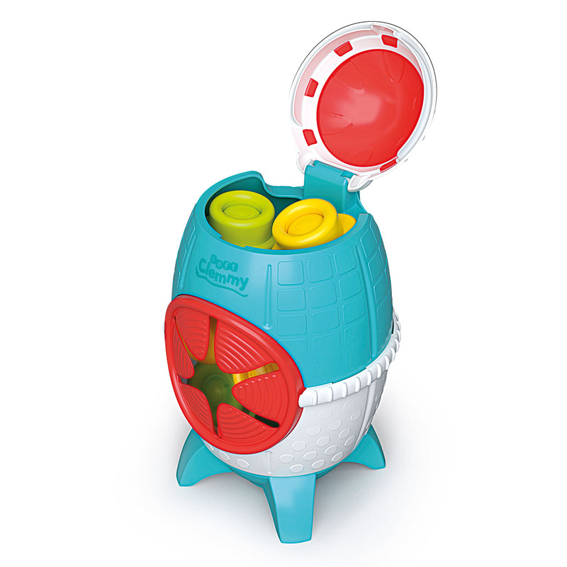 Afbeelding laden in galerijviewer, Clementoni baby clemmy - sensory raket met blokken