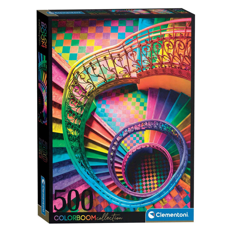 Load image into Gallery viewer, Clementoni Colorboom Legpuzzel Stairs, 500st.