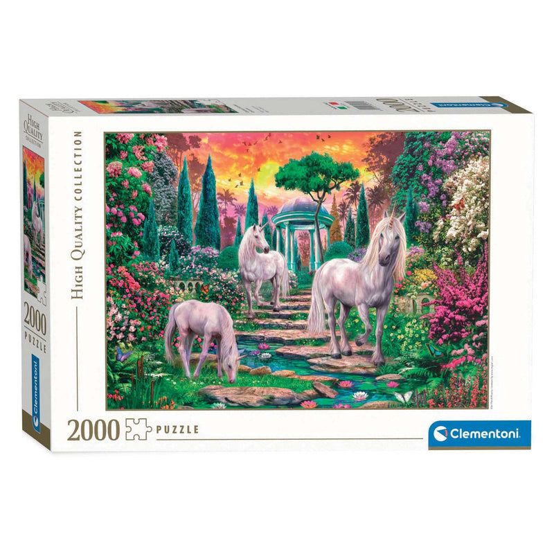 Load image into Gallery viewer, Clementoni legpuzzel classical unicorns, 2000st.