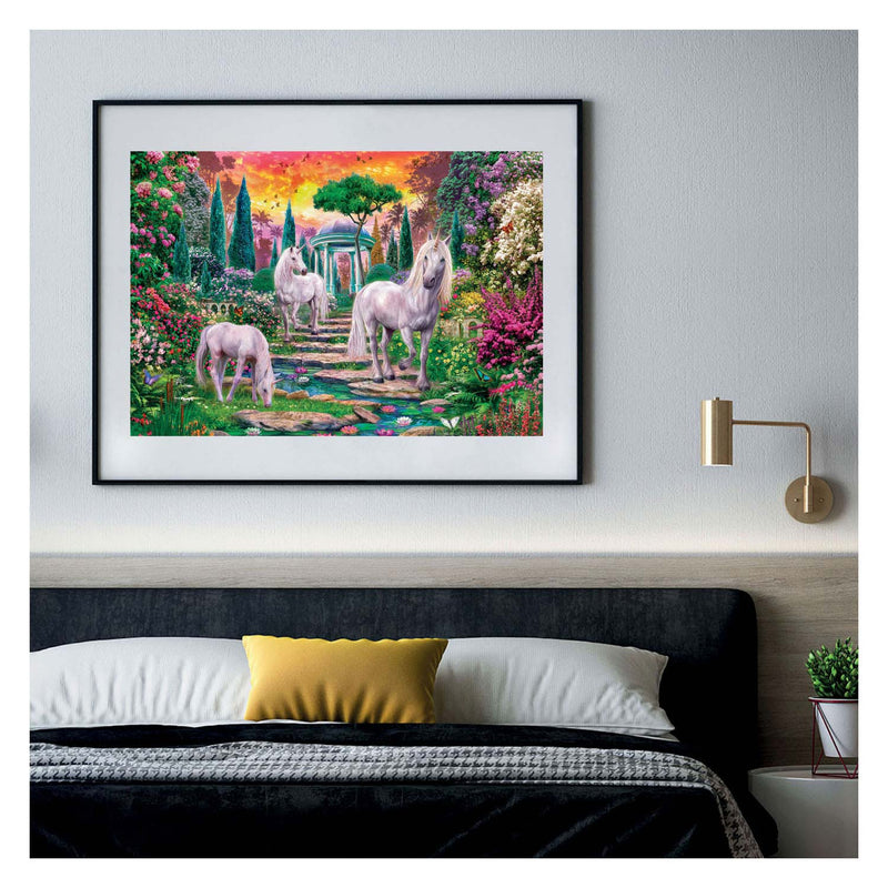 Afbeelding laden in galerijviewer, Clementoni legpuzzel classical unicorns, 2000st.