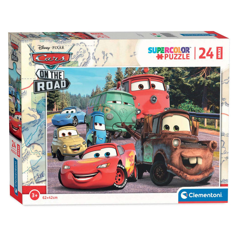Load image into Gallery viewer, Clementoni maxi legpuzzel cars, 24st.