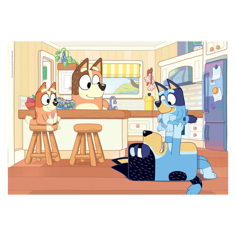 ギャラリービューアに画像をロードする, Clementoni legpuzzel - bluey in de keuken, 104st.