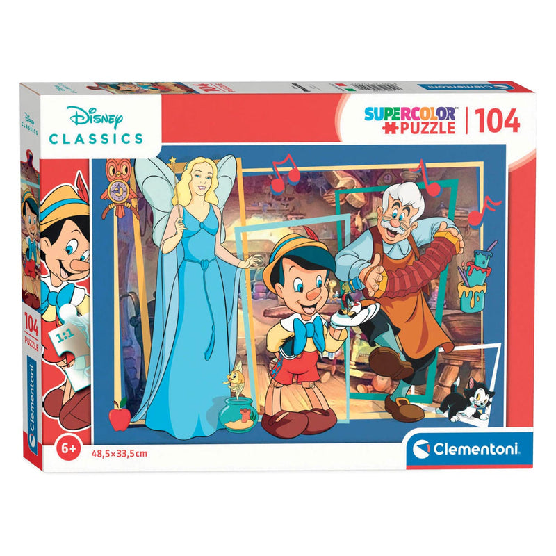 Load image into Gallery viewer, Clementoni Puzzel Disney - Pinokkio, 104st.
