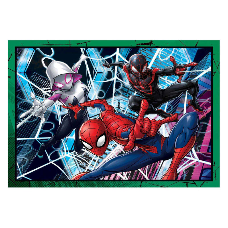 Load image into Gallery viewer, Clementoni puzzels marvel spiderman, 4in1