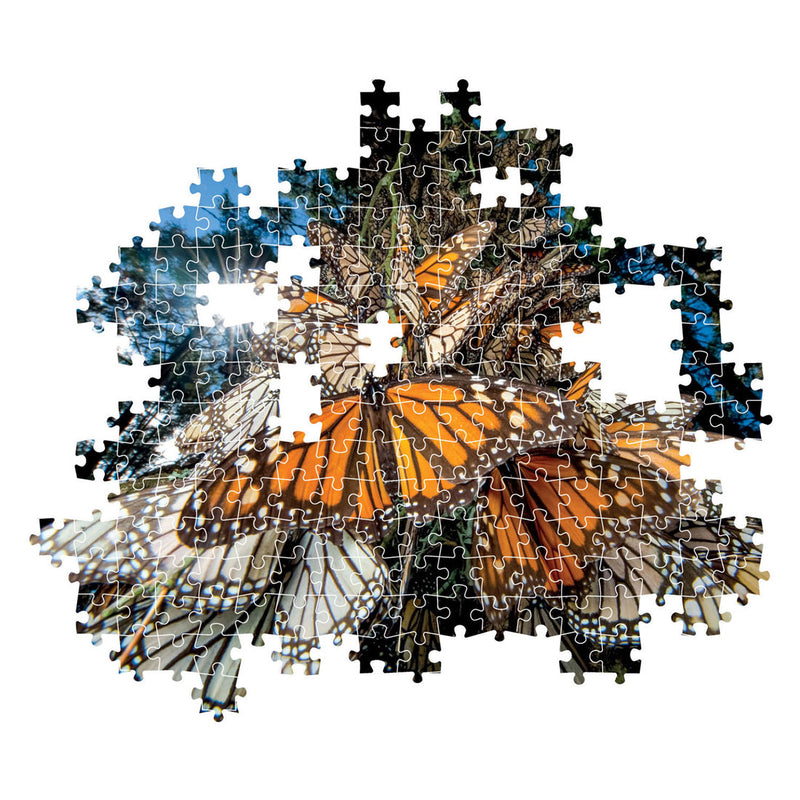 Cargue la imagen en el visor de la galería, Clementoni Legpuzzel National Geographics - Vlinder, 1000st.