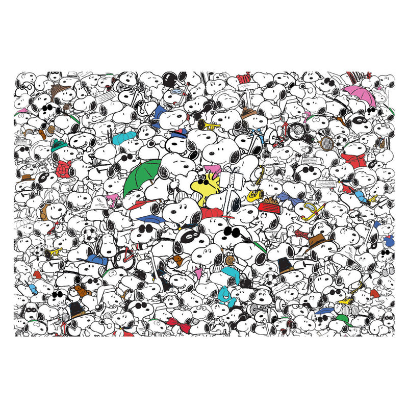 Afbeelding laden in galerijviewer, Clementoni legpuzzel impossible peanuts snoopy, 1000st.