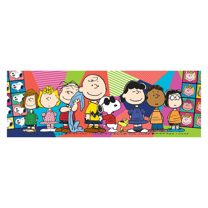 Cargue la imagen en el visor de la galería, Clementoni Legpuzzel Panorama Peanuts Snoopy, 1000st.