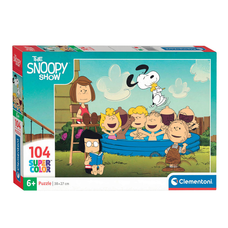 Laden Sie das Bild in Galerie -Viewer, Clementoni Legpuzzel Peanuts Snoopy, 104st.