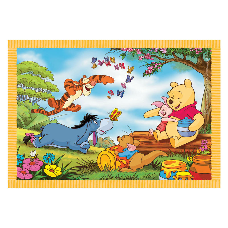 Afbeelding laden in galerijviewer, Clementoni legpuzzel color disney winnie de poeh, 4in1