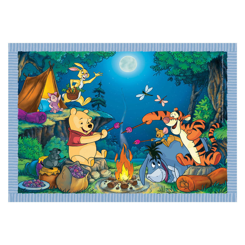 Afbeelding laden in galerijviewer, Clementoni legpuzzel color disney winnie de poeh, 4in1