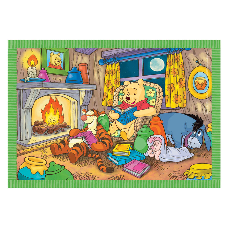 Afbeelding laden in galerijviewer, Clementoni legpuzzel color disney winnie de poeh, 4in1