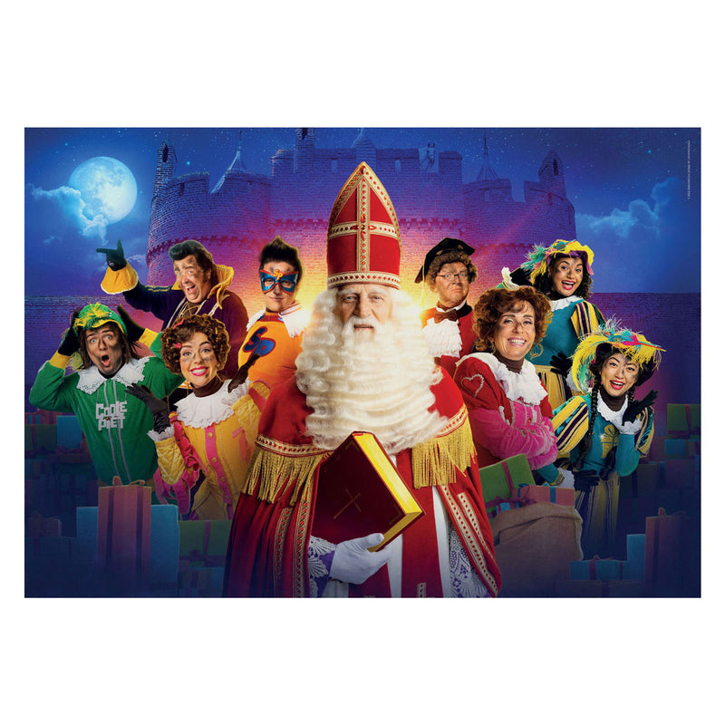 Afbeelding laden in galerijviewer, Clementoni legpuzzel super color - club van sinterklaas, 60st.