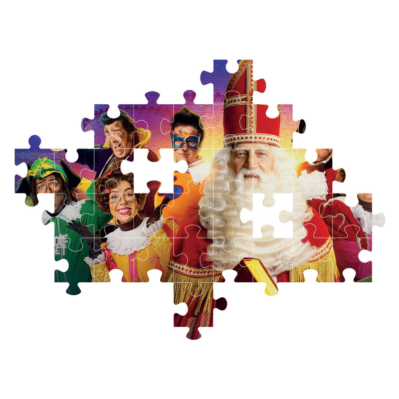 Afbeelding laden in galerijviewer, Clementoni legpuzzel super color - club van sinterklaas, 60st.