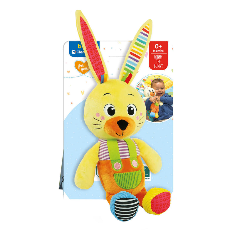 Load image into Gallery viewer, Clementoni baby mijn eerste dierenknuffel - konijn