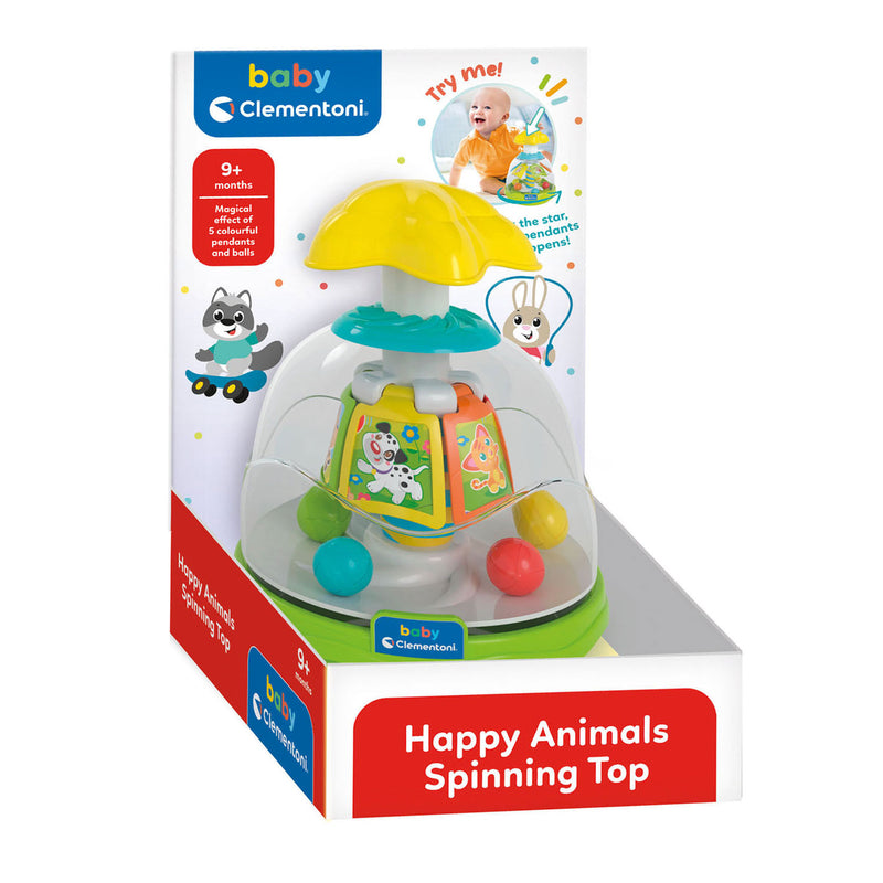 Afbeelding laden in galerijviewer, Clementoni baby tol dieren