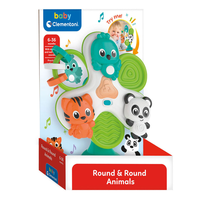 Load image into Gallery viewer, Clementoni baby dierencirkel voor kinderstoel