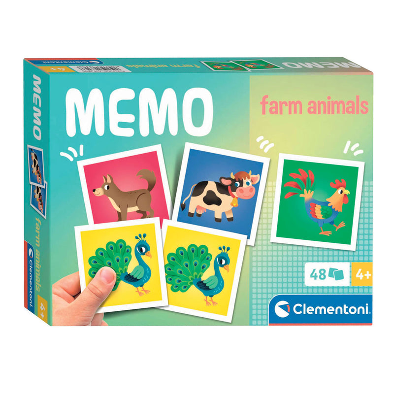 Load image into Gallery viewer, Clementoni memo farm animals
