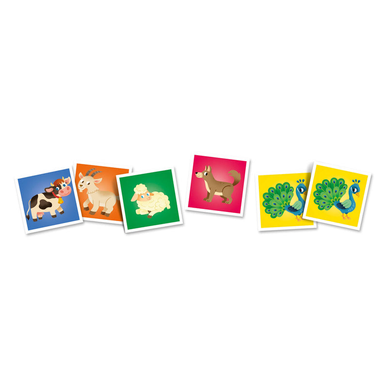 Load image into Gallery viewer, Clementoni memo farm animals