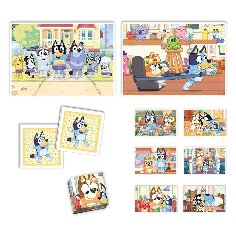 Load image into Gallery viewer, Clementoni spel edukit 4 in 1 bluey