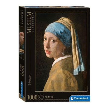 Load image into Gallery viewer, Clementoni legpuzzel vermeer girl with pearl earring, 1000st.