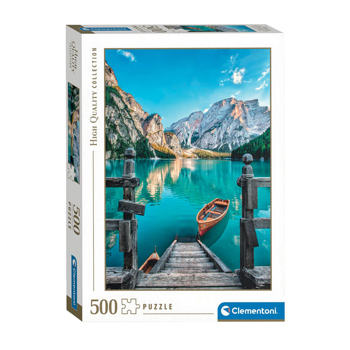 Load image into Gallery viewer, Clementoni legpuzzel braies lake, 500st.