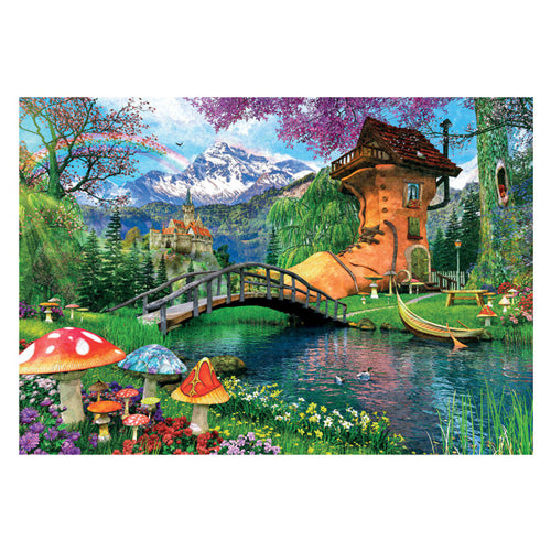 Load image into Gallery viewer, Clementoni legpuzzel the old shoe house, 500st.