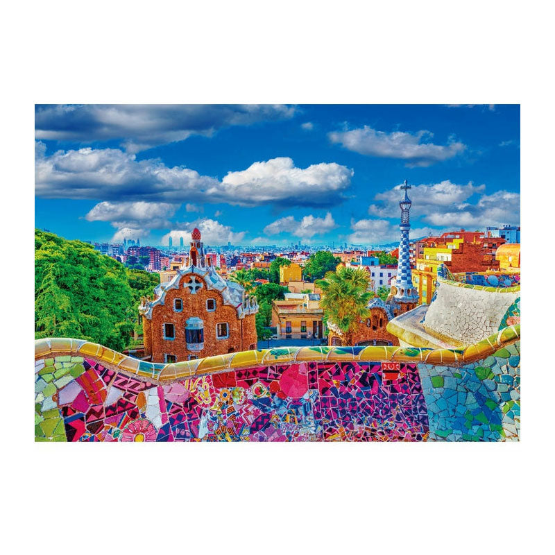 Afbeelding laden in galerijviewer, Clementoni legpuzzel park guell barcelona, 1000st.