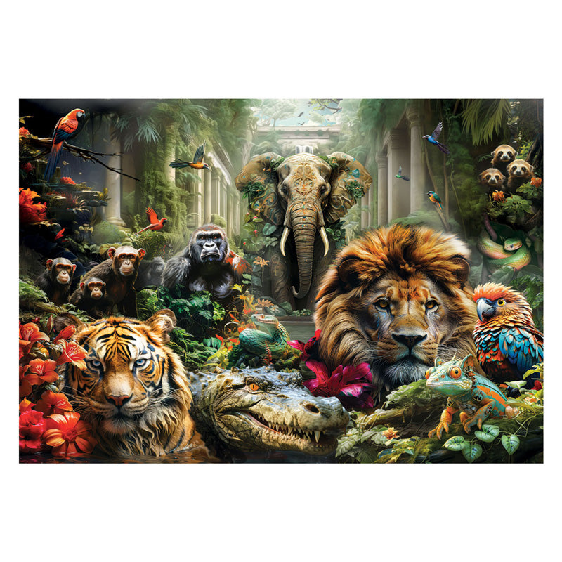Chargez l'image dans la visionneuse de la galerie, Clementoni legpuzzel mystic jungle, 1000st.