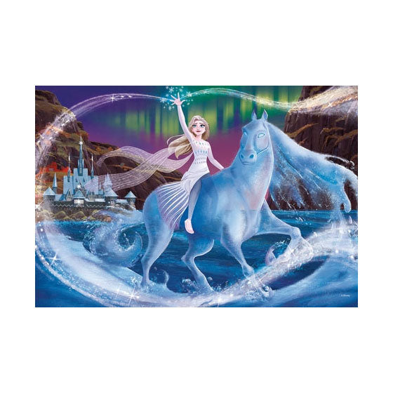 Load image into Gallery viewer, Clementoni legpuzzel super color glowing lights - frozen ii, 104st.