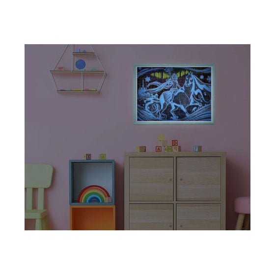 Load image into Gallery viewer, Clementoni legpuzzel super color glowing lights - frozen ii, 104st.