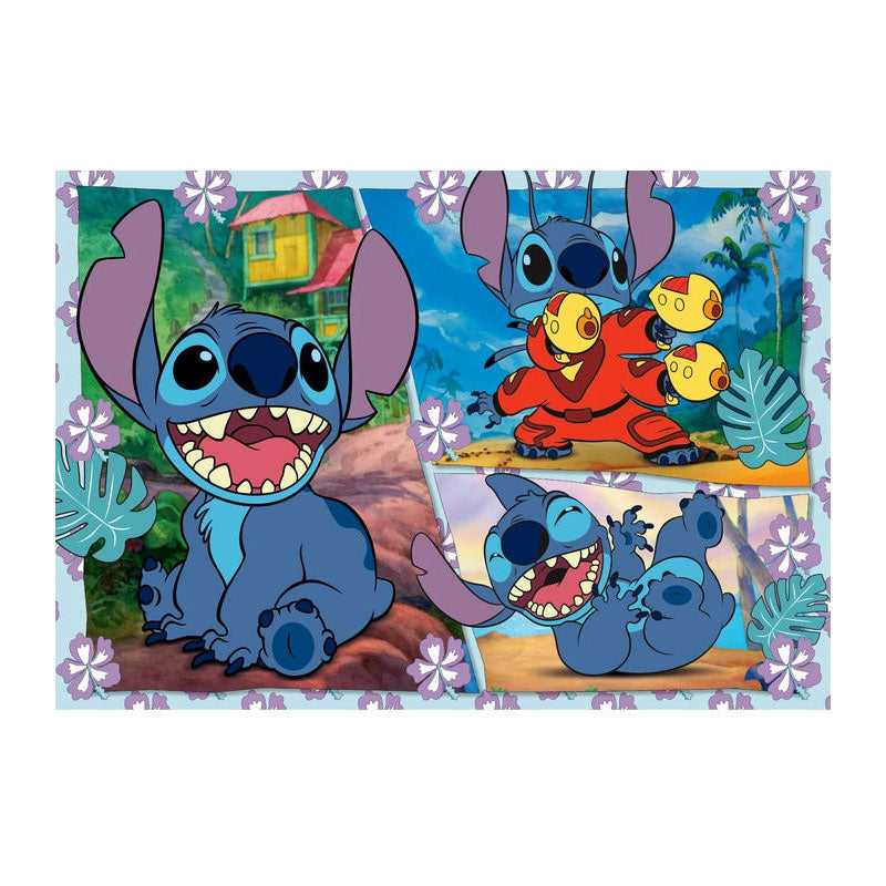 Afbeelding laden in galerijviewer, Clementoni legpuzzel super color maxi disney stitch, 104st.